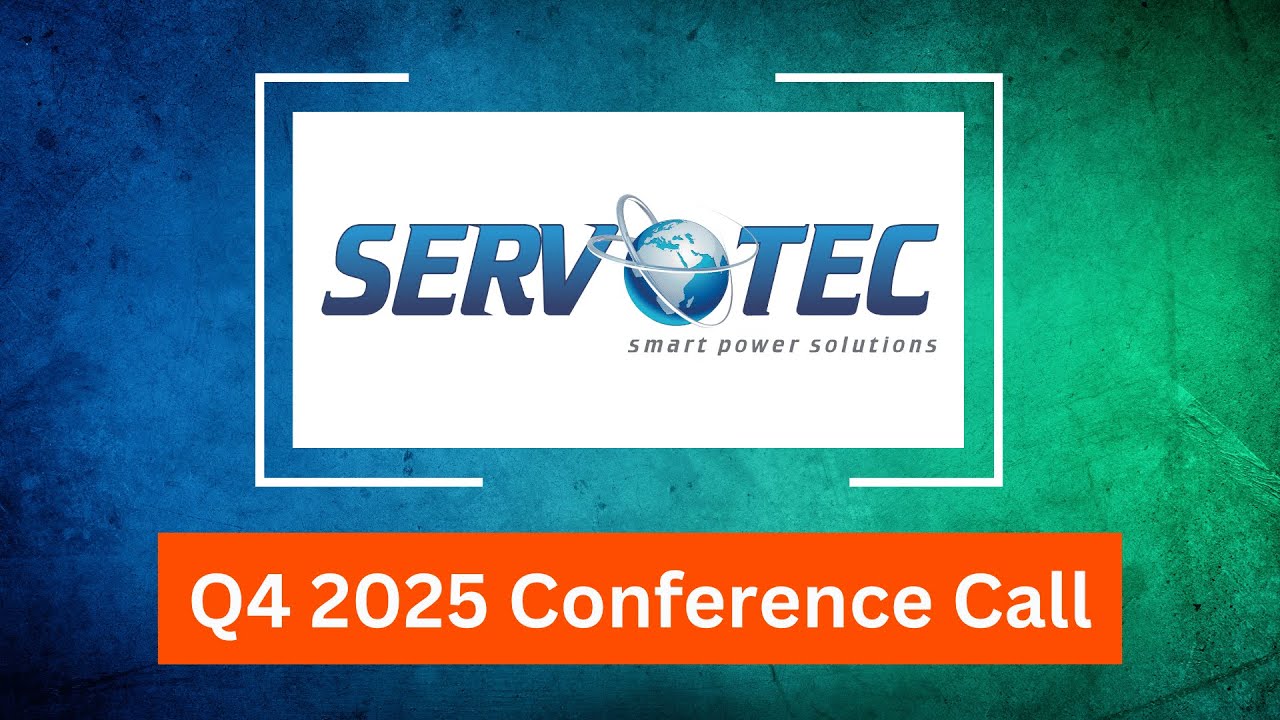 Servotech Renewable Power System Q4 2025 Conference Call 