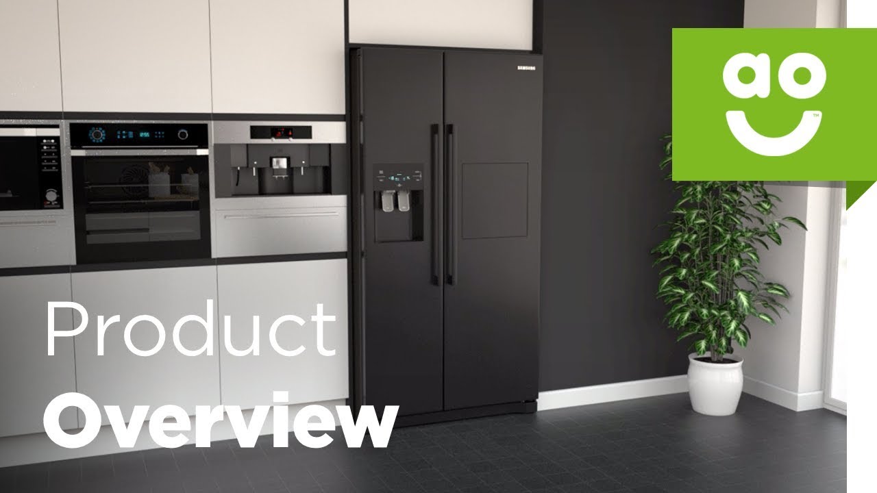 Samsung American Fridge Freezer RS50N3913BC Product Overview | ao.com
