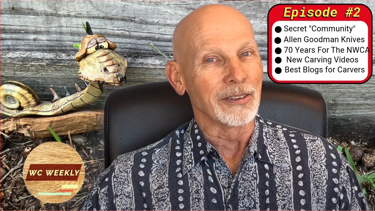 Wood Carving Weekly Episode 2 with videos from Doug Linker, Ddalo