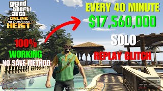 New Update 2025 Cayo Perico Replay Glitch Guide Earn 17.5M Fast Gta Online