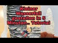 Kleiner Wasserfall in 5 Minuten herstellen.Tutorial