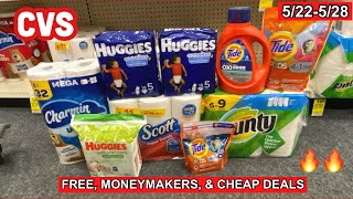 CVS BEST DEALS FOR 5/22-5/28 | SPEND $30 GET $10 | CHEAP AND FREE PRODUCTS