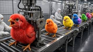 How Millions of Chickens Are Born Every Day | Inside This Mega Hatchery Factory (Full Process)
