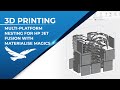 Multi-Platform Nesting for your HP 3D printer with Materialise Magics