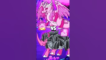 Tydonyx New Skill VS Rhinodys New Skill Battle in dynamons world 🔥 #dynamonsworld #shorts #pokemon