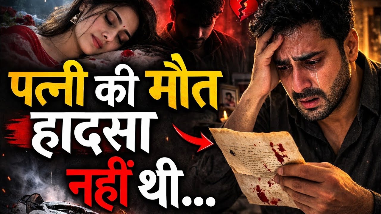आख़िरी चिट्ठी 😢 | पत्नी की मौत का सच 1 साल बाद सामने आया | Emotional Suspense Story