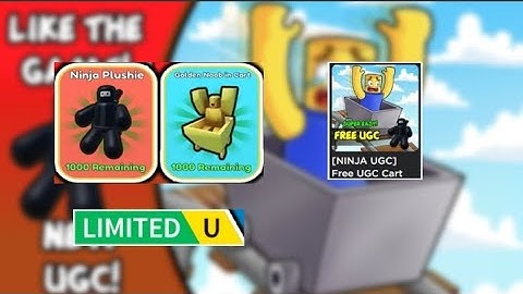 [NINJA UGC] Free UGC Cart Ride! - script