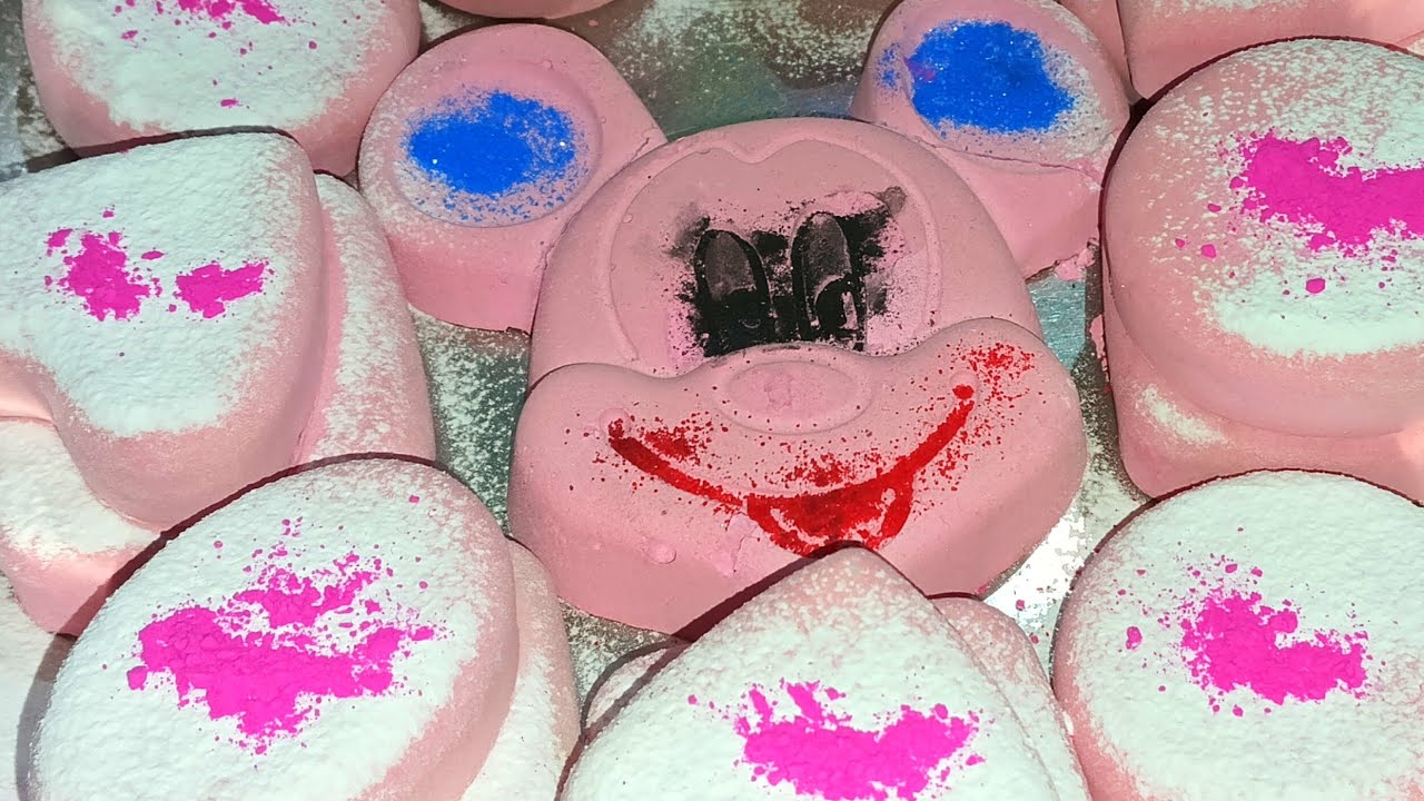 Pink Gymchalk Variety Crush 💗 | Soft, Powdery & Super Satisfying ASMR 