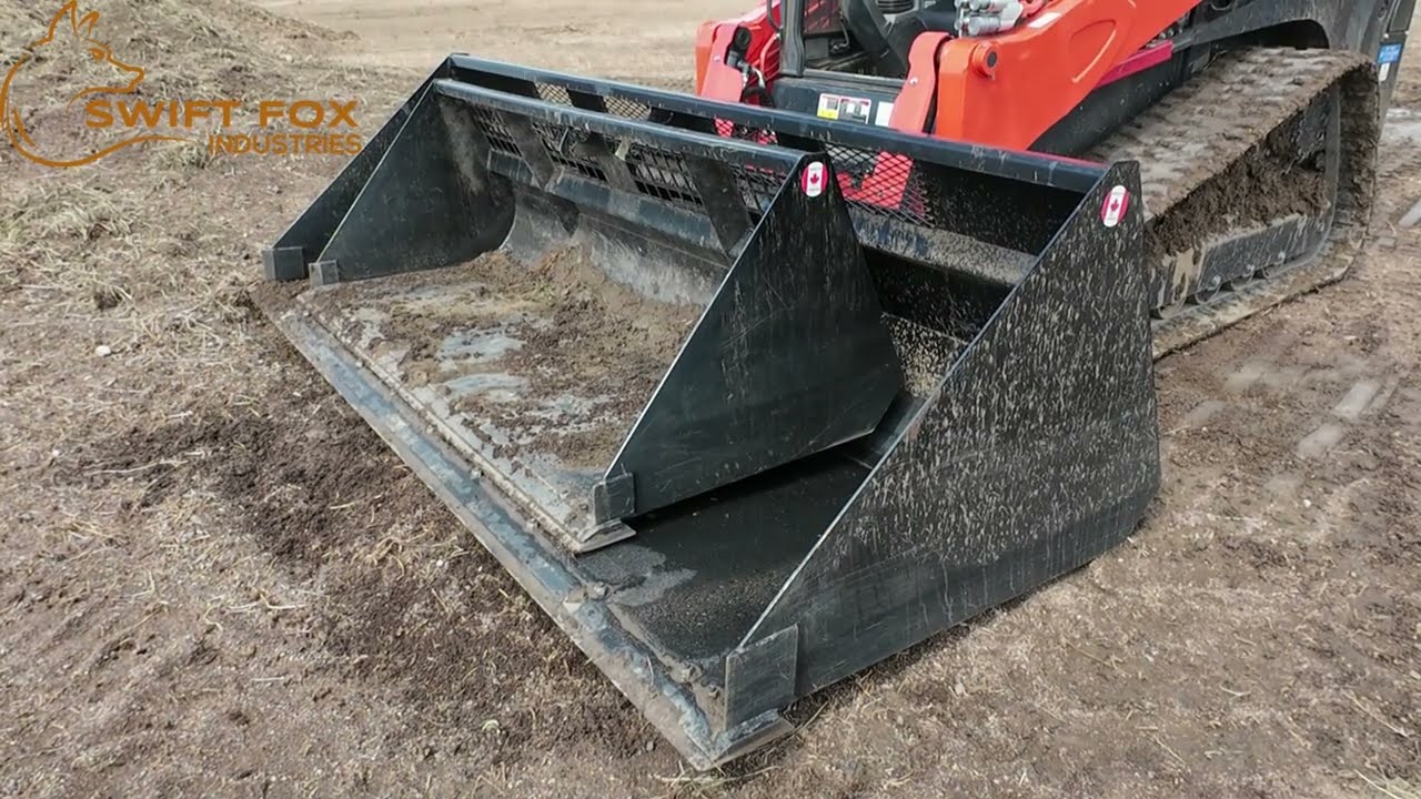 Moving Heavy Material with Snow Buckets