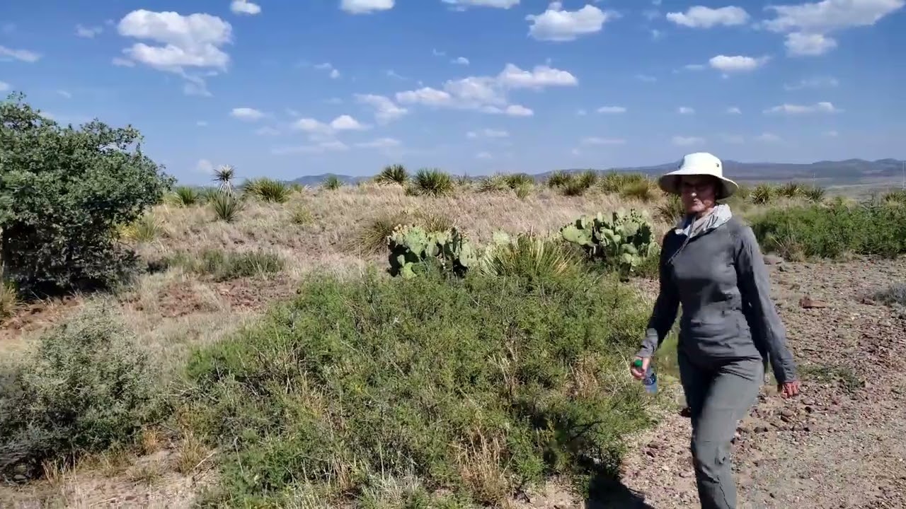 Hiking to the Desk on Hancock Hill in Alpine, Texas