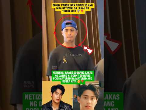 GRABE YUNG TINDIG! Donny Pangilinan, Pinakilig ang Netizens sa Sobrang Lakas ng Dating  😱🔥 #shorts