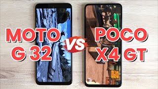 Motorola Moto G32 vs POCO X4 GT Antutu Test