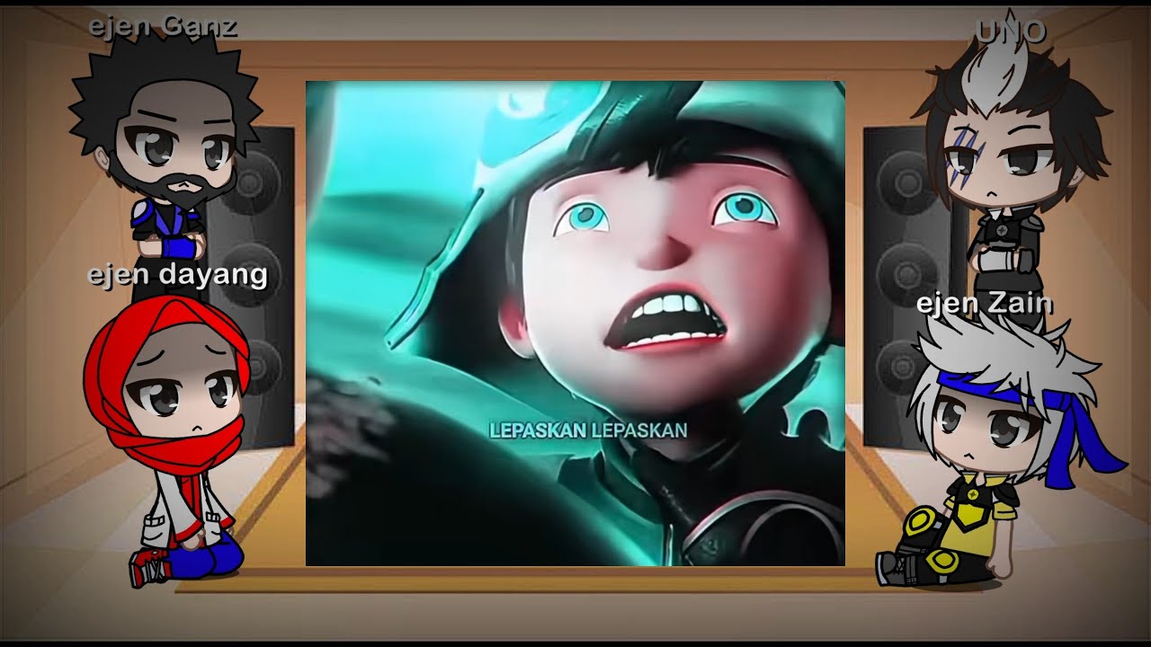 Ketua Teras MATA React to BoBoiBoy ( Part 3 ) || [ Gacha Club ] || ( Rusdi Yansah )