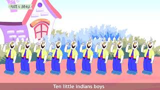 Rhymes for kids Ten Little Indians +more fun videos for kids and children