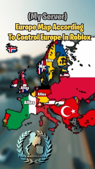 Control Europe Map Ids Europe Map According to Control Europe In Roblox#shorts #mapping # ...