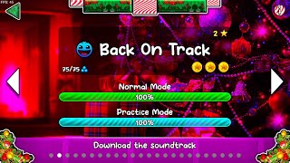 Geometry Dash - Back On Track 100% (ALL COINS)