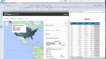 Custom Regions in SAP Webi with CMaps Analytics