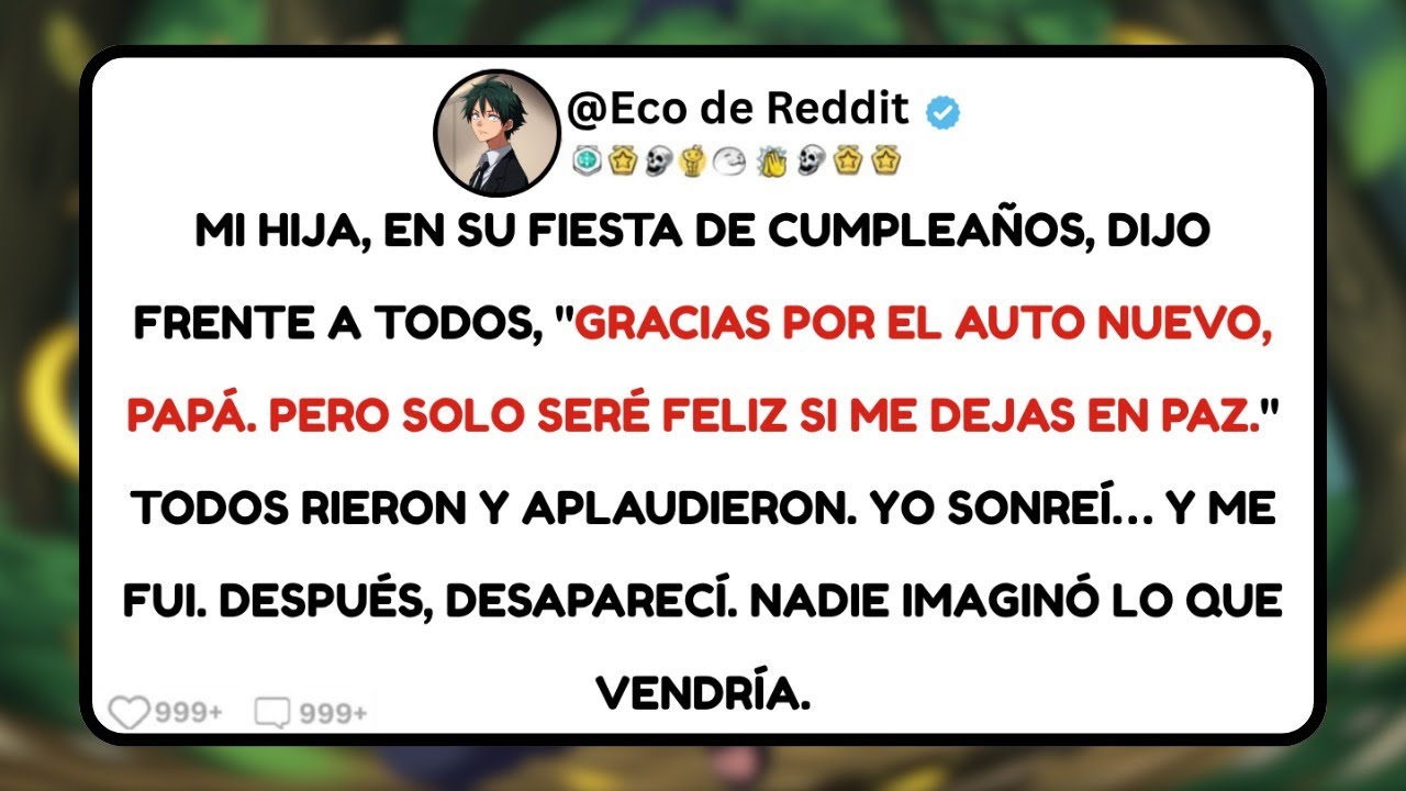 Mi hija me humilló en su fiesta… Así que desaparecí.
