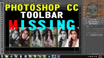 Photoshop CC Toolbar Missing - How to Reset