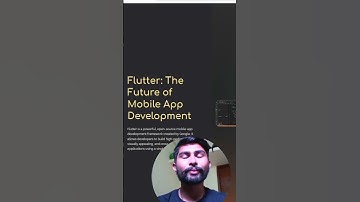 Flutter The Future of App Devlopment#thebwcs #flutter