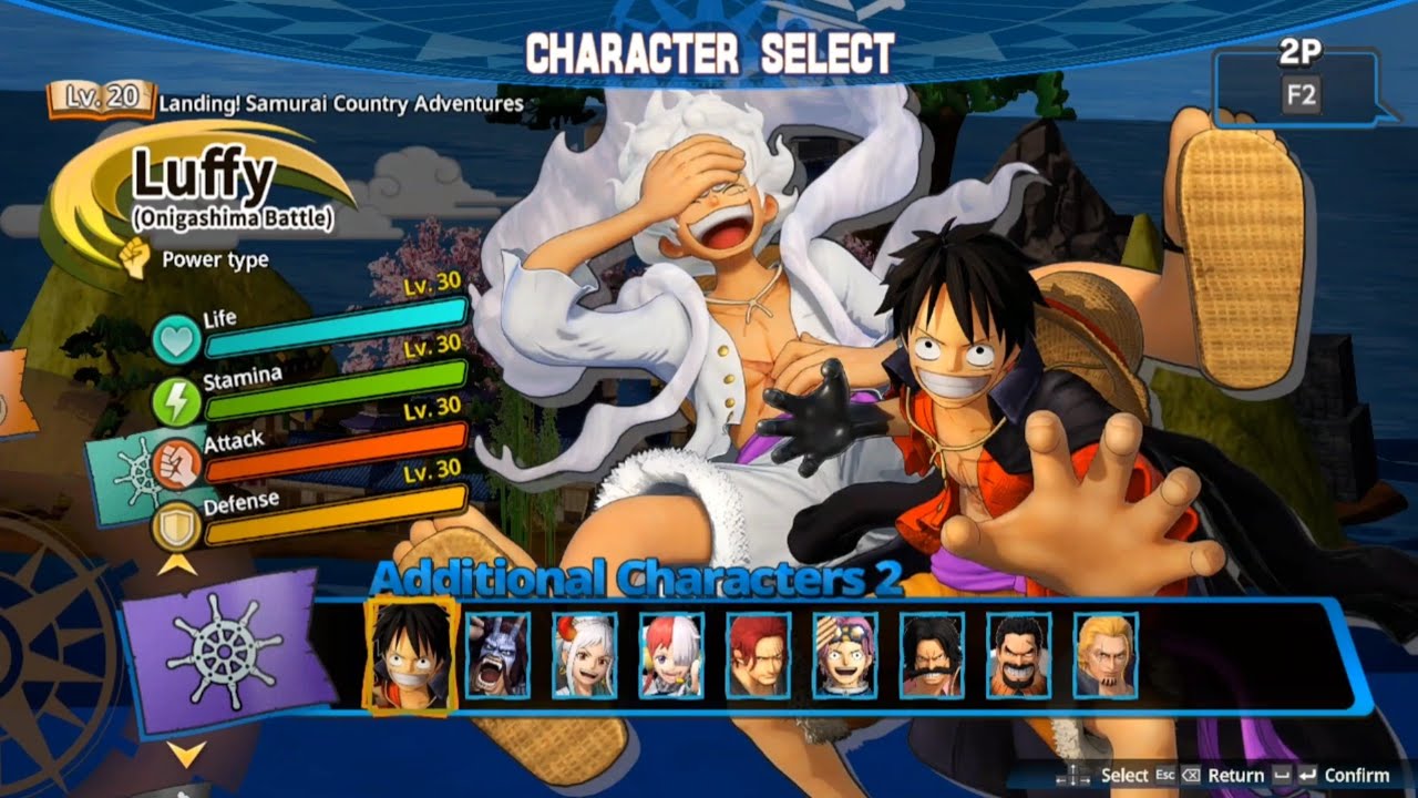 One Piece Pirate Warriors 4 | All Characters & Costume - YouTube