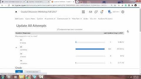 How to Regrade One Quiz Question in D2L