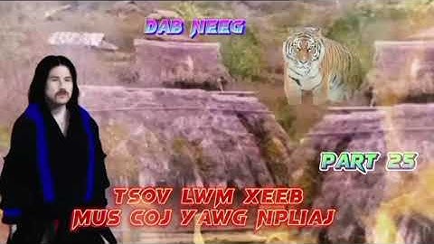 DAB NEEG ; tswv xyas poj ntxoog los coj yawg npliaj ; part 25