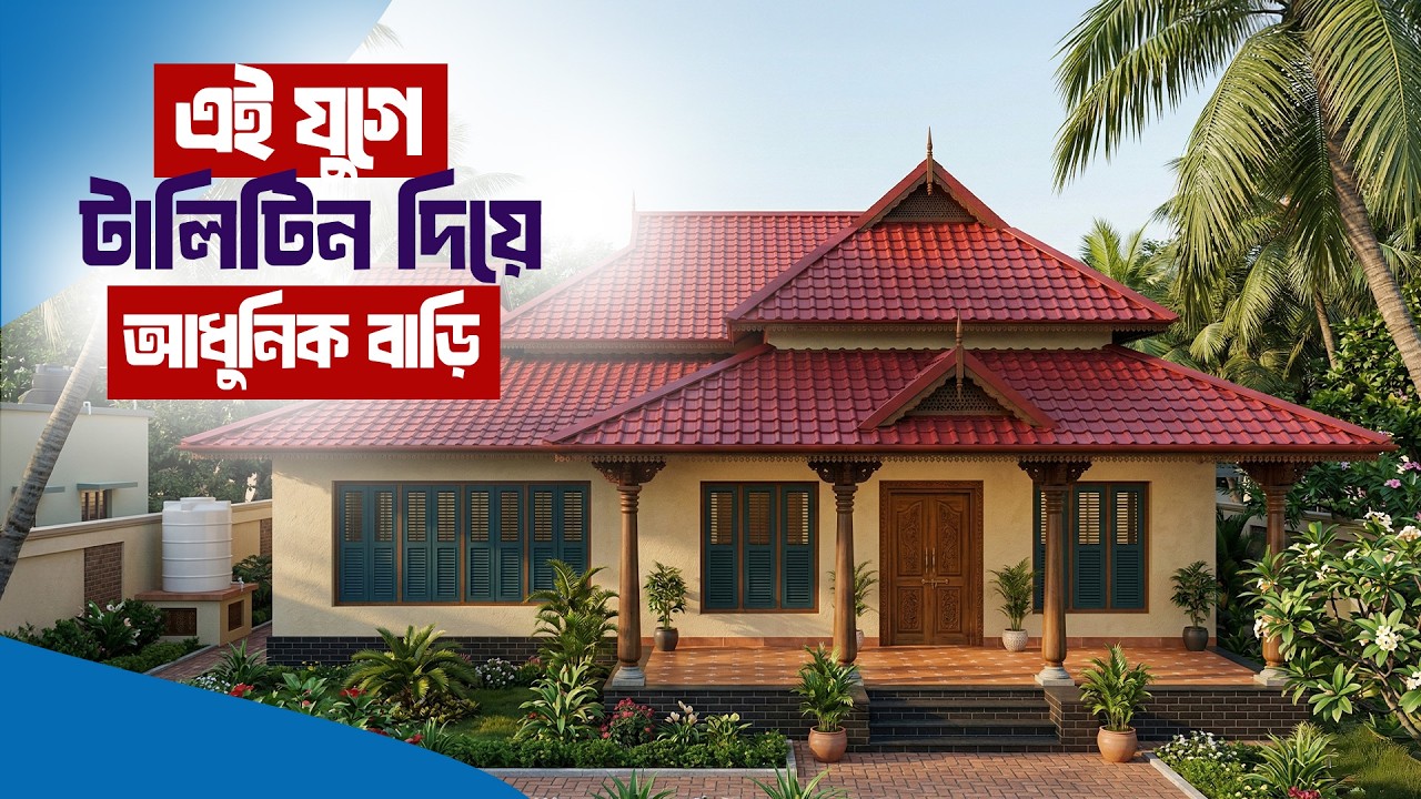 বাড়ি করতে সব প্রশ্নের উত্তর | টালিটিন দিয়ে এই যুগের আধুনিক বাড়ি | TALITIN BEST HOUSE | NABAB STEEL