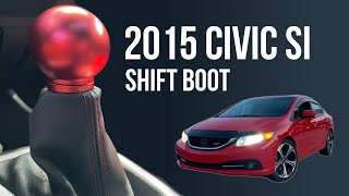 How to replace shift boot on a 9th Gen Civic (2012-2015)