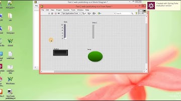 Labview Web Publishing Tool demo