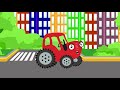 Тыр тыр трактор - Сериал о путешествиях ТырТыр Трактора в город - 2+3 - весёлые песенки для малышей