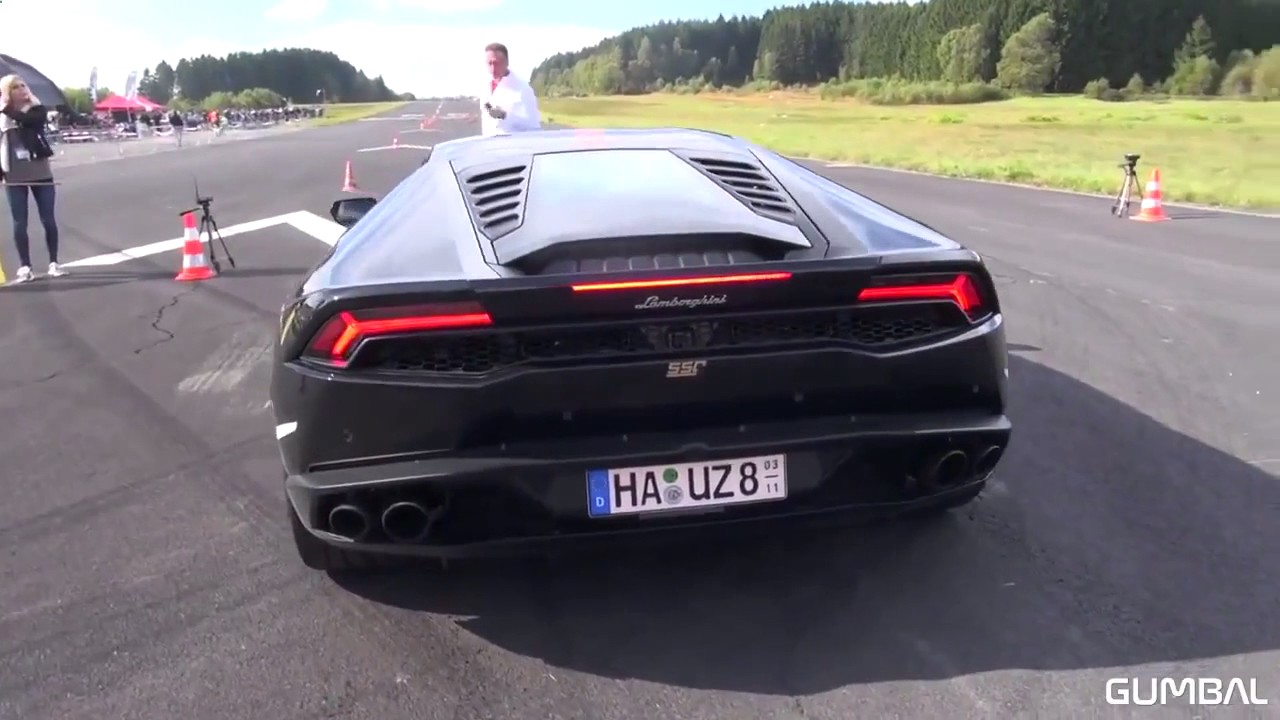 Выхлоп lamborghini huracan