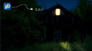 Convert day photos to night photos with Ibispaint X on mobile screenshot 4