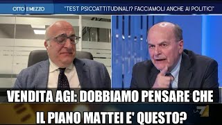 Test ai magistrati e caso AGI, Bersani: La in fondo c'è Orban cari liberali! Scontro con Mario Sechi