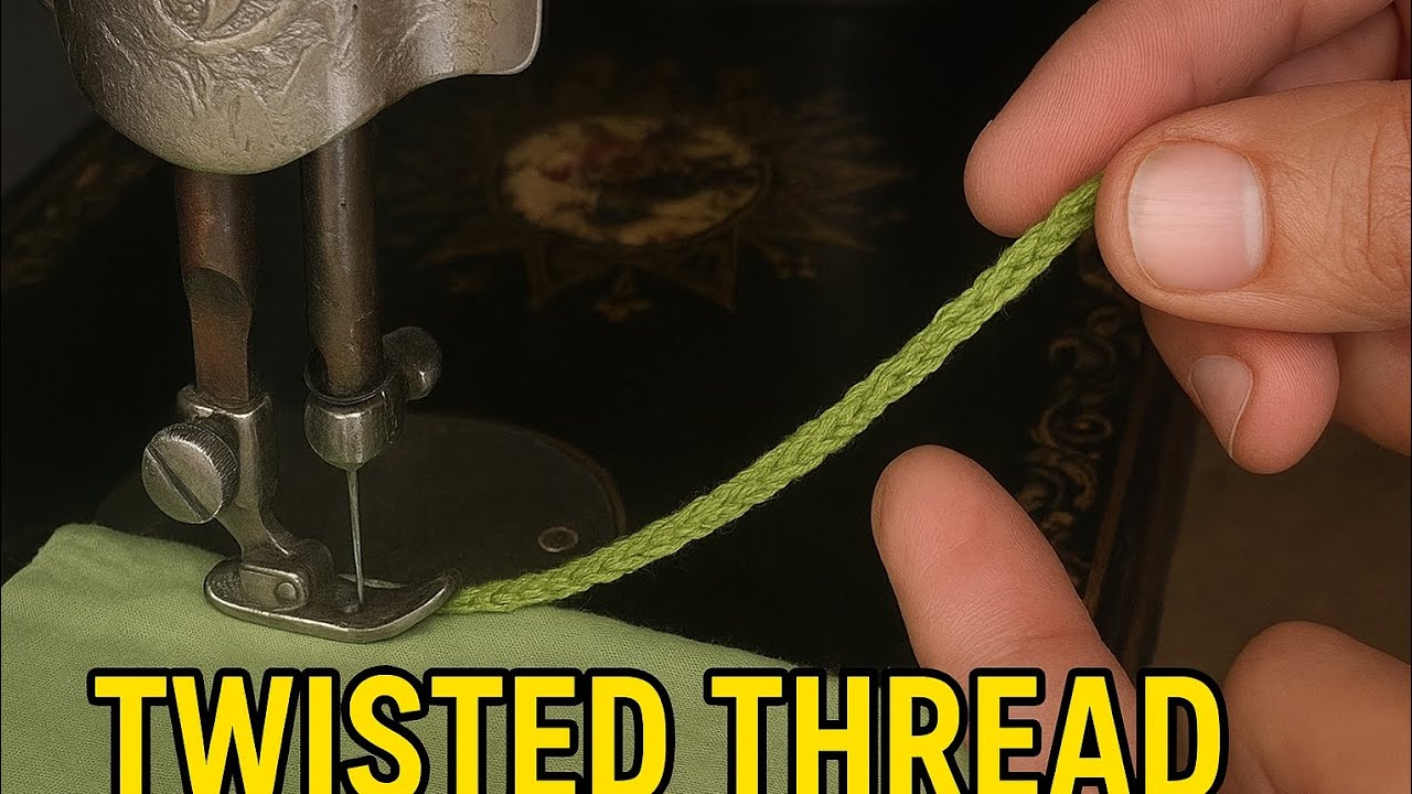 Sewing Machine Needle Breaking on Thick Thread | Easy Fix Tutorial ...