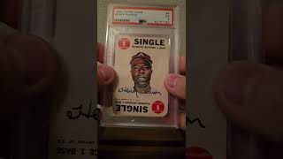 #cardoftheday 1968 Topps Game Hank Aaron #vintagebaseballcards #topps #baseballcards #hofer #braves