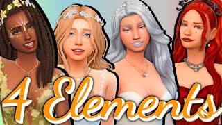 4 Elements CAS CHALLENGE The Sims 4 With CC Links