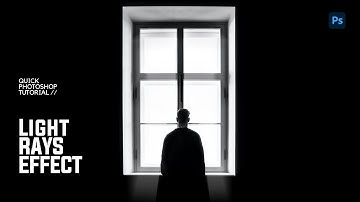 How to Make Realistic Light Rays in Photoshop │Simple Photoshop Tutorial