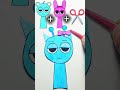 Sprunki Mix ✂️ Blue + Pink Surprise! #emojimix #sprunki #incredibox #incrediboxsprunki