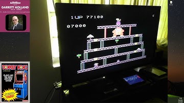 Colecovision NTSC - Donkey Kong - Skill 1 - 12,158,100 *WORLD RECORD*