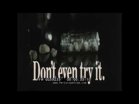 "DON'T EVEN TRY IT" 1980s CLINT EASTWOOD & NANCY REAGAN ANTI-DRUG P.S.A. CRACK COCAINE GG59235