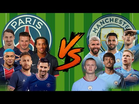 PSG Legends vs MCI Legends💪(Paris Saint-Germain vs Manchester City)