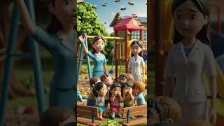 Mini rescue school kids #youtubeshorts #foryou #fyp #viral #animation #trending