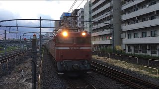 【かしおぺあ】EF81形牽引 カシオペア紀行（回送）@さいたま新都心駅