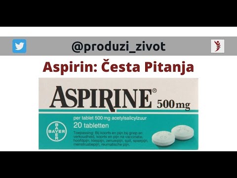 Video: Aspirin Express - Upute Za Uporabu Tableta, Cijena, Pregledi