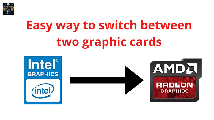 How to switch from intel hd graphics to dedicated AMD or Nvidia graphics card