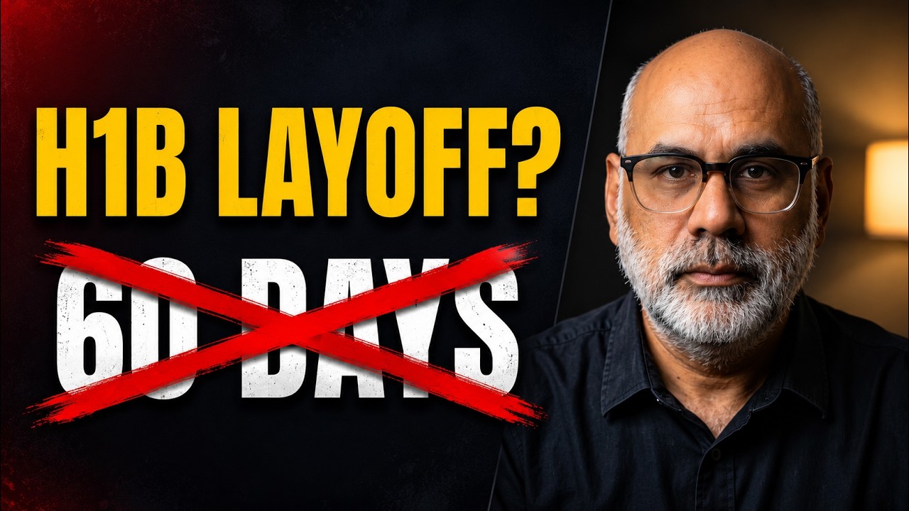 H1B Layoffs- You Don't Have 60 Days! |MindVoyz H1B Layoffs- You Don't Have 60 Days! |MindVoyz