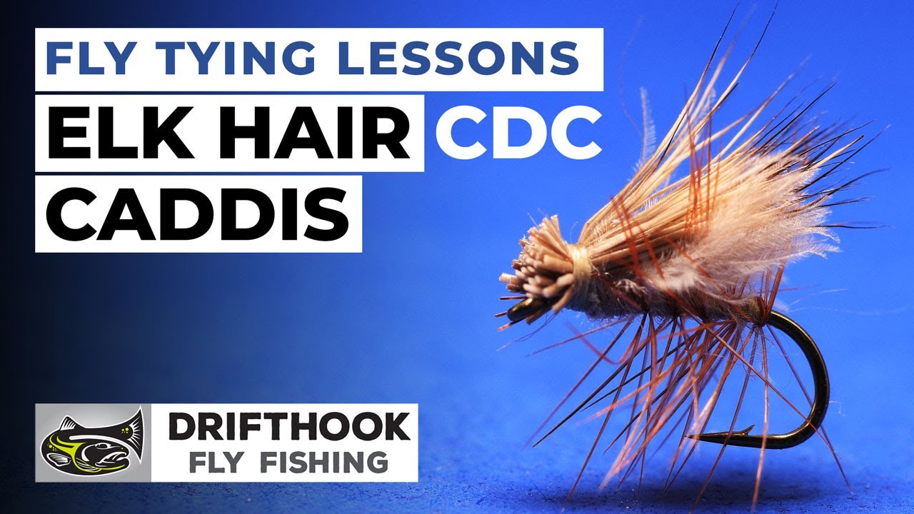 Fly Tying Lessons - Elk Hair CDC Caddis 