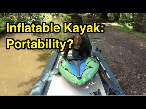 Intex K1 Challenger Kayak: How Portable? Deflation 