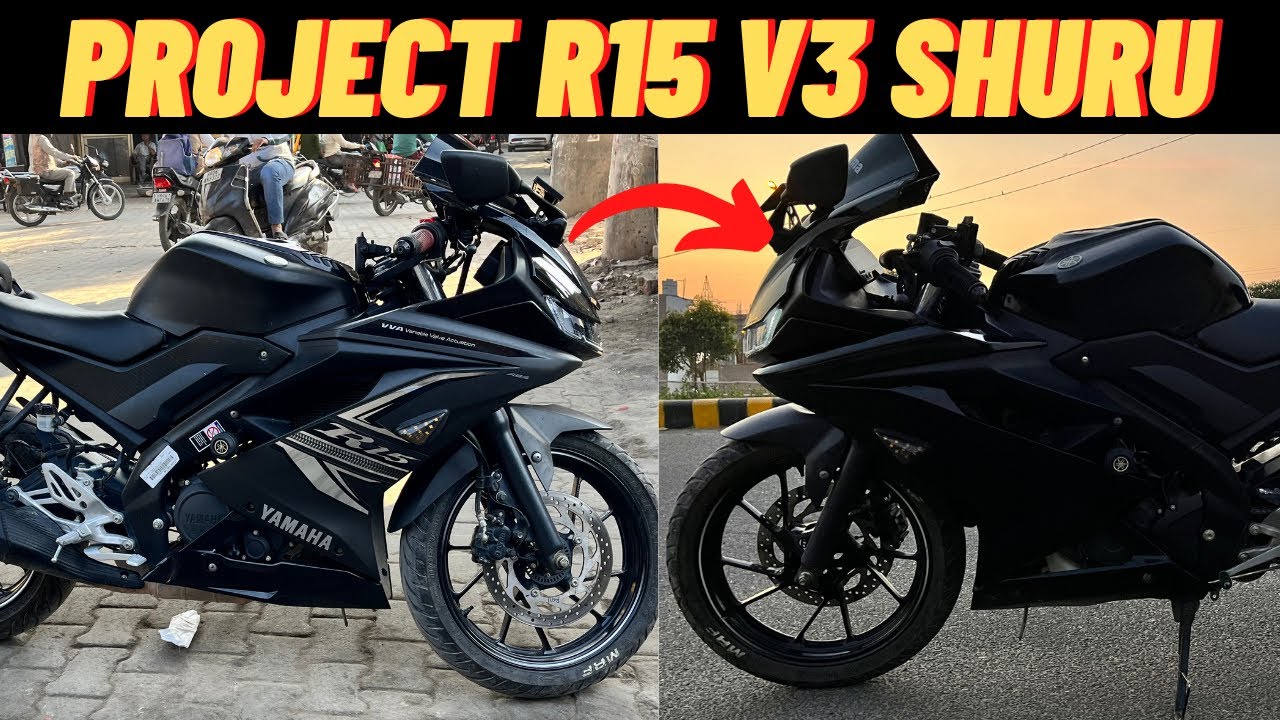 Sharu R15 Project R15 modification shuru | Glossy Black R15v3 wrap 🖤 - YouTube